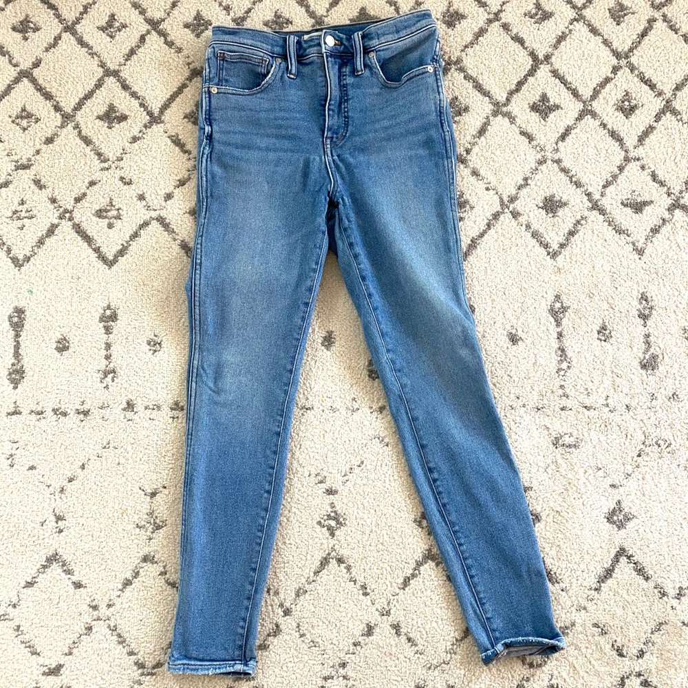 Madewell high waisted skinny Jean
